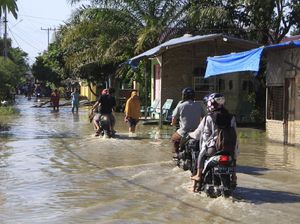 Ratusan Rumah Terendam Banjir di Serdang Bedagai Sumut