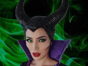 Jessica Iskandar Pakai Kostum Maleficent, Disebut Mirip Angelina Jolie