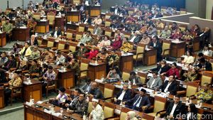 213 Anggota DPR Tak Hadir Rapat Paripurna Penetapan AKD