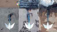 Abrasi Monumen Merpati Perdamaian Makin Parah