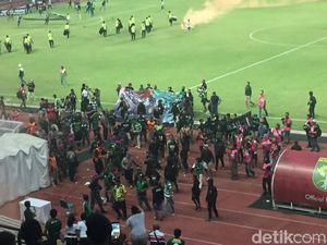 Ricuh Suporter, Persebaya: Semoga Tak Kena Laga Usiran Tanpa Penonton