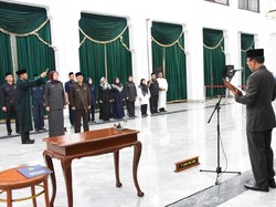 Pesan Pj Sekda Jabar untuk 18 Pejabat Fungsional yang Dilantik