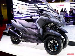 Skuter Roda Tiga Yamaha Bermesin XMAX Siap Meluncur di EICMA 2019