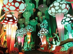 Fantasy Park di Summarecon Mall Bekasi, Instalasi Cahaya yang Instagrammable