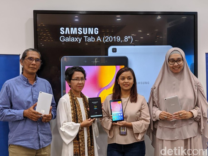 Galaxy Tab A 2019. Foto: Adi Fida Rahman/detikinet Galaxy Tab A 2019. Foto: Adi Fida Rahman/detikinet