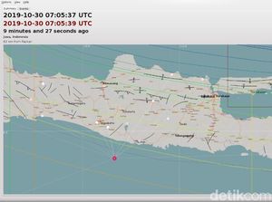 Gempa 3,8 Skala Richter Terasa di Gunungkidul