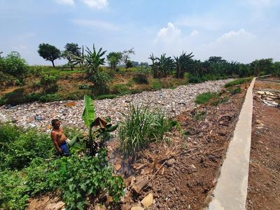 Kondisi Kali Jambe Bekasi yang Baunya Bikin Warga Sesak Napas