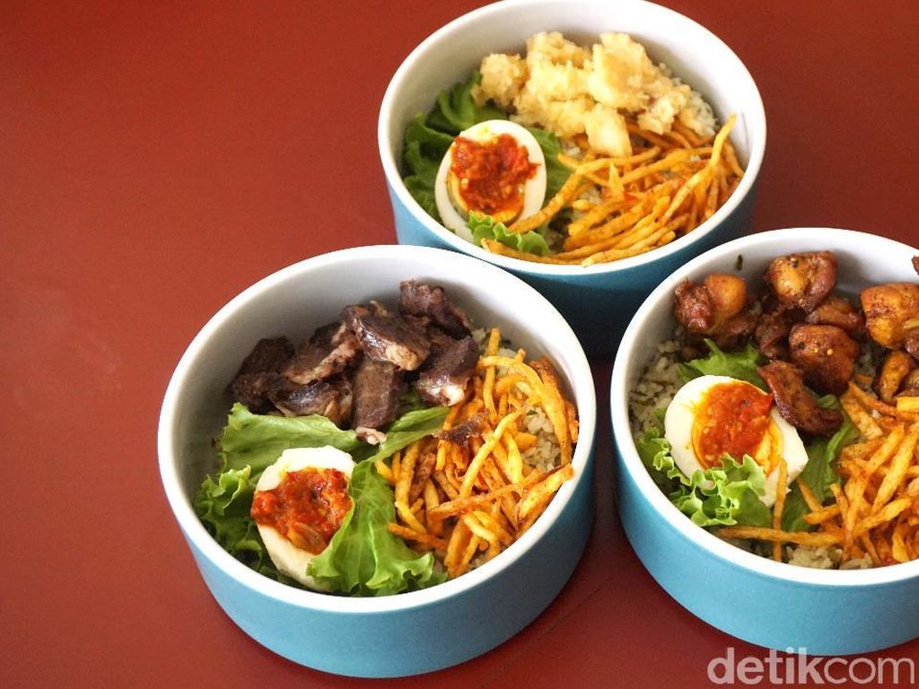 Nasi Jeruk Tanggal Tua: Ada Rice Bowl Nasi Jeruk Pakai Lauk Masakan Rumahan Nasi Jeruk Tanggal Tua: Ada Rice Bowl Nasi Jeruk Pakai Lauk Masakan Rumahan