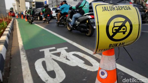 Fantastis! Usulan Anggaran Jalur Sepeda DKI Mencapai Rp 73 M