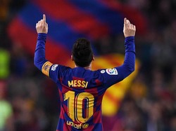 50 Gol Tendangan Bebas dan Sederet Rekor Messi Usai Bobol Gawang Valladolid