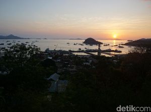 Foto: Dua Tempat Lihat Sunset Memesona di Labuan Bajo