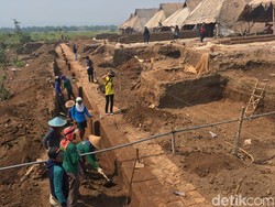 Ini Penampakan Situs Kumitir Setelah 10 Hari Diekskavasi Arkeolog