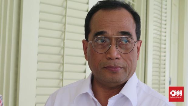 Menteri Perhubungan Budi Karya Sumadi usai rapat terbatas di Kompleks Istana Kepresidenan Jakarta, Rabu (30/10).