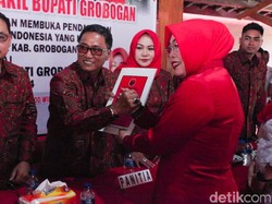 Bupati Petahana Grobogan Daftar Lagi di Pilkada Lewat PDIP