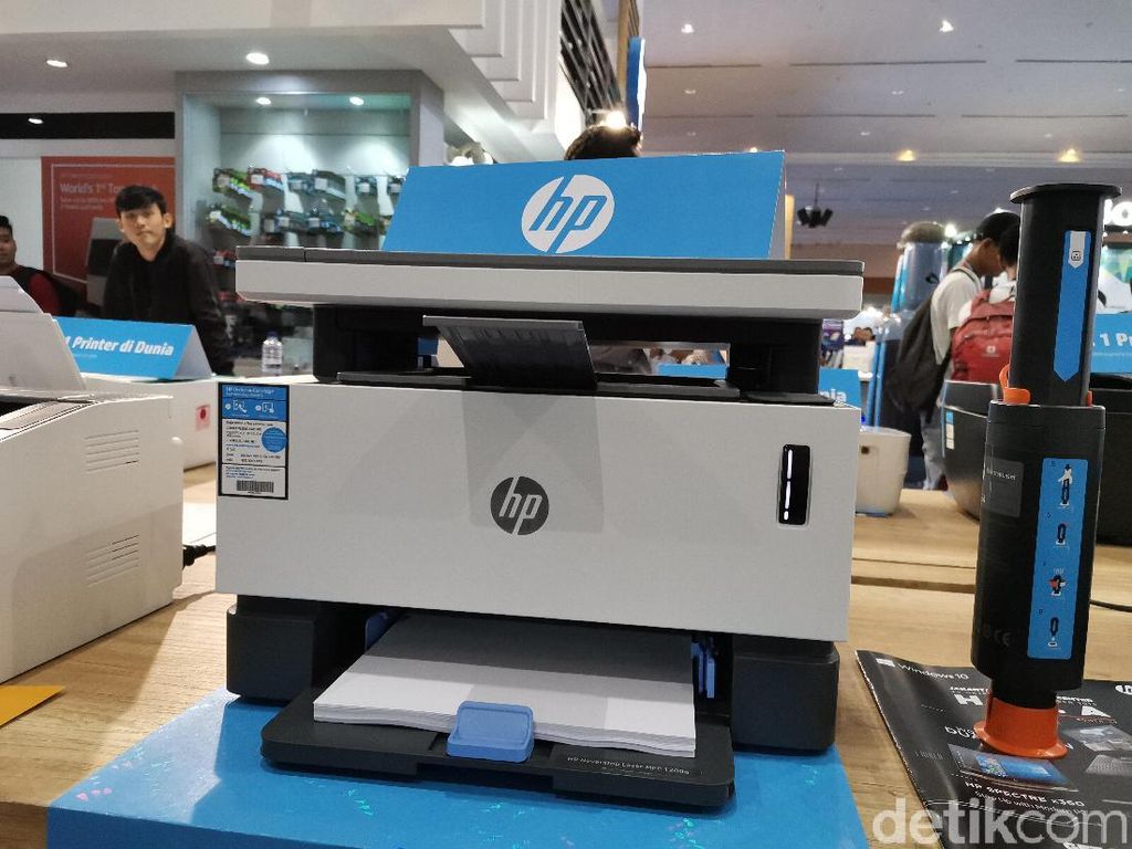 HP Neverstop Laser Diklaim Printer Pertama dengan Toner Tank