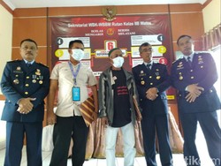 Bantu Tangkap Napi Kabur, 2 Warga Kulon Progo Dapat Penghargaan