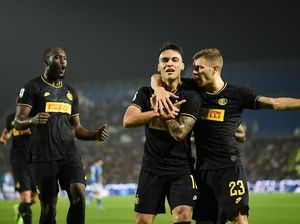 Kalahkan Brescia 2-1, Inter Sementara Geser Juventus dari Puncak Klasemen