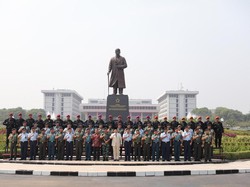 Kunjungi Mabes TNI, Prabowo Janji Perkuat Kemampuan SDM dan Alutsista