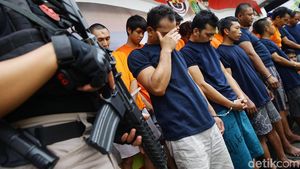 25 Pencuri dan Begal Dibekuk di Depok