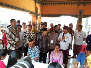 Saat Maruf Amin Berbincang dengan Ibu Hamil Soal Stunting