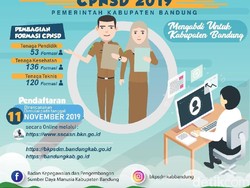 Catat, Pemkab Bandung Buka 309 Formasi CPNS 2019