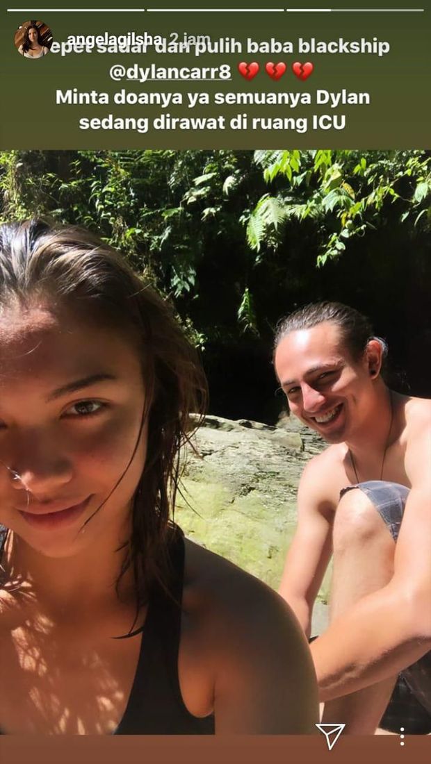 Insta Story Angela Gilsha