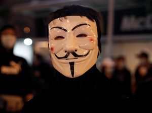 Demonstran Hong Kong Akan Berunjuk Rasa Memakai Topeng Halloween