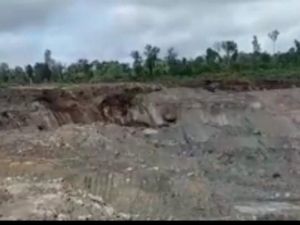 Video Detik-detik Longsor Mirip Likuefaksi di Kalimantan Utara
