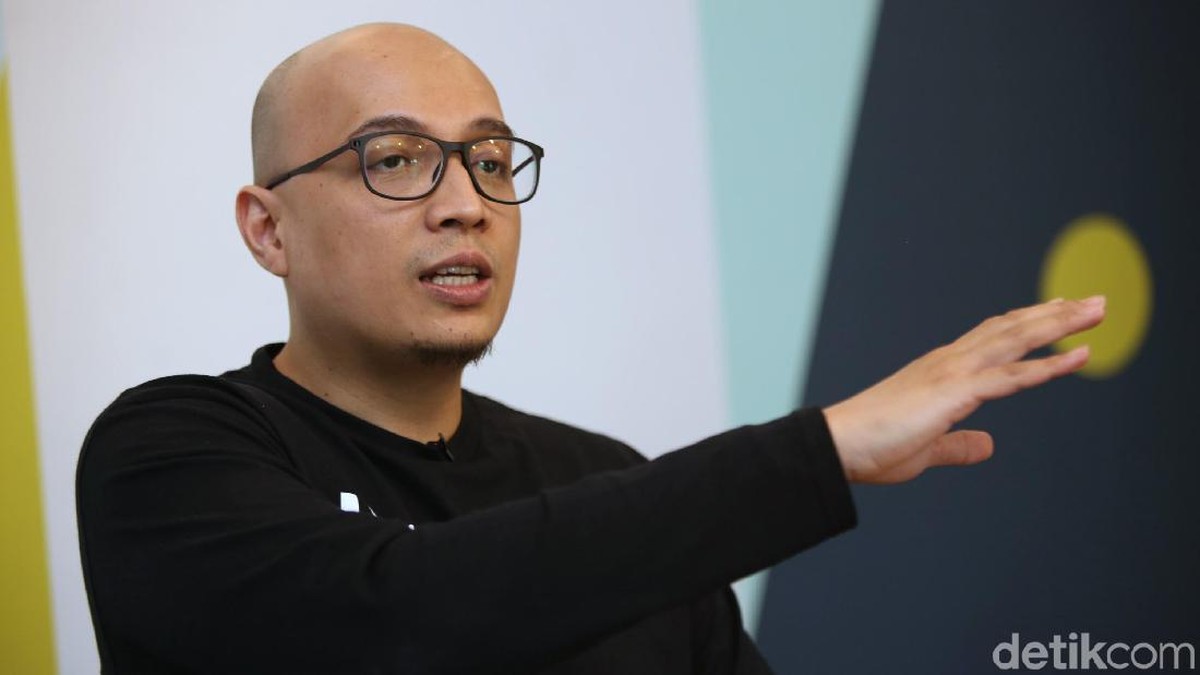 Caketum PSSI 2023-2027 Arif Putra Wicaksono (Agung Pambudhy/detikSport)