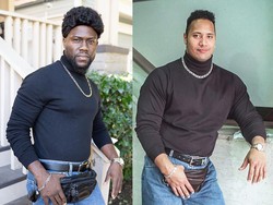 Viral Video Kocak Kevin Hart Tirukan The Rock Muda