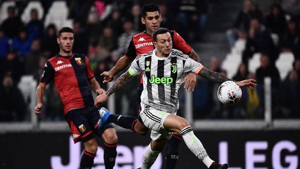 Hasil Liga Italia: Juventus Menang Tipis Atas Genoa