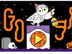 Google Doodle Edisi Halloween, Klik Pintunya Kalau Berani