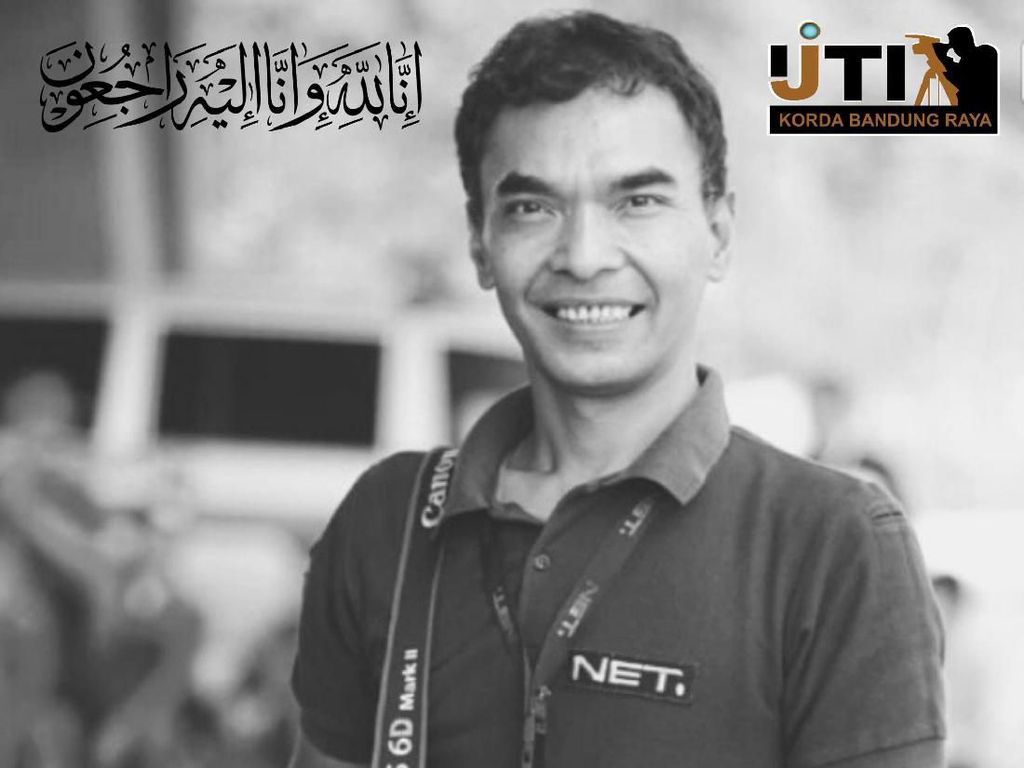 Jurnalis Net TV di Bandung Wafat Saat Liputan Jurnalis Net TV di Bandung Wafat Saat Liputan