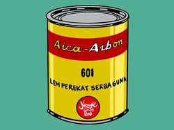 Mendadak Viral, Hari Prast Sentil Lem Aibon Rp 82 M Bergaya ala Warhol