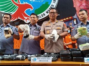 Sita 68 Kg Sabu, Polisi Tangkap Pengedar Jaringan Batam-Lampung-Jakarta
