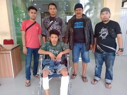 Polisi Tembak Buronan Kasus Pembunuhan dan Begal di Makassar