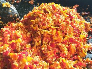 Sambal Mangga Muda yang Pedas, Bisa Dibuat dengan Cara Ini Sambal Mangga Muda yang Pedas, Bisa Dibuat dengan Cara Ini