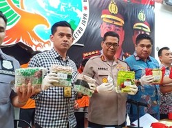 Polisi Tangkap 4 Penyelundup Narkoba, Sita 21 Kg Sabu Dari Malaysia