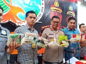 Polisi Tangkap 4 Penyelundup Narkoba, Sita 21 Kg Sabu Dari Malaysia Polisi Tangkap 4 Penyelundup Narkoba, Sita 21 Kg Sabu Dari Malaysia