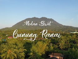 Begini Sulitnya Melistriki Wilayah Kaki Gunung Ranai di Natuna