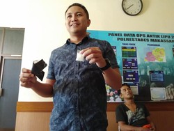 Polisi Tembak Pengedar Sabu di Makassar