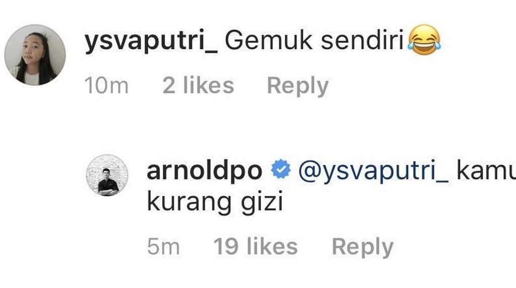Chef Arnold Beri Komentar Julid dan Kocak untuk Netizen, Ini Buktinya! Chef Arnold Beri Komentar Julid dan Kocak untuk Netizen, Ini Buktinya!