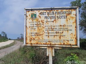Dibeli dari Wawan, Lahan di Banten Bakal Jadi Sport Center Ratusan Miliar Dibeli dari Wawan, Lahan di Banten Bakal Jadi Sport Center Ratusan Miliar