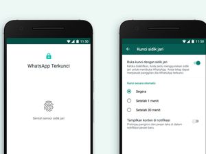 Pro Kontra Fitur Sidik Jari WhatsApp, Bikin Selingkuh Aman?