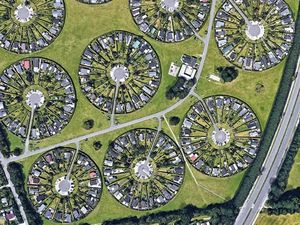 Begini Penampakan Kota Bundar di Denmark dari Udara Begini Penampakan Kota Bundar di Denmark dari Udara
