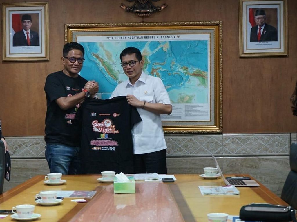 Wishnutama Sambut Baik Gelaran Sunset Bali Music Festival Wishnutama Sambut Baik Gelaran Sunset Bali Music Festival