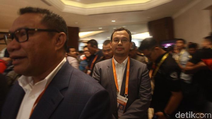 Vijaya Fitriyasa caketum PSSI (Rifkianto Nugroho/detikSport) Vijaya Fitriyasa caketum PSSI (Rifkianto Nugroho/detikSport)