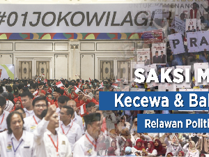 Saksi Mata: Kecewa & Bahagia Relawan Politik Usai Pilpres Saksi Mata: Kecewa & Bahagia Relawan Politik Usai Pilpres
