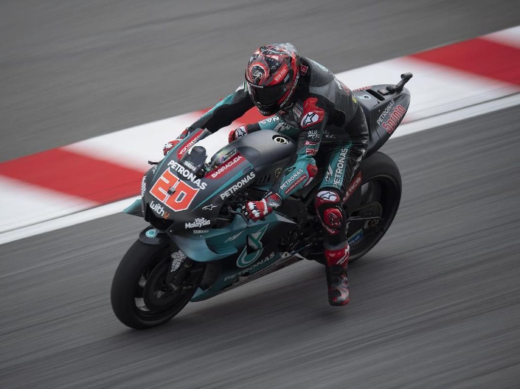 Rossi Crash, Quartararo Tercepat Lagi di FP2 MotoGP Valencia Rossi Crash, Quartararo Tercepat Lagi di FP2 MotoGP Valencia