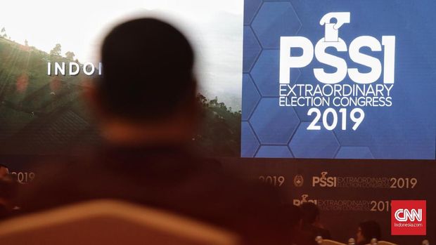 PSSI menggelar Kongres Luar Biasa 2019 di Hotel Shangri La pada Sabtu (2/11).
